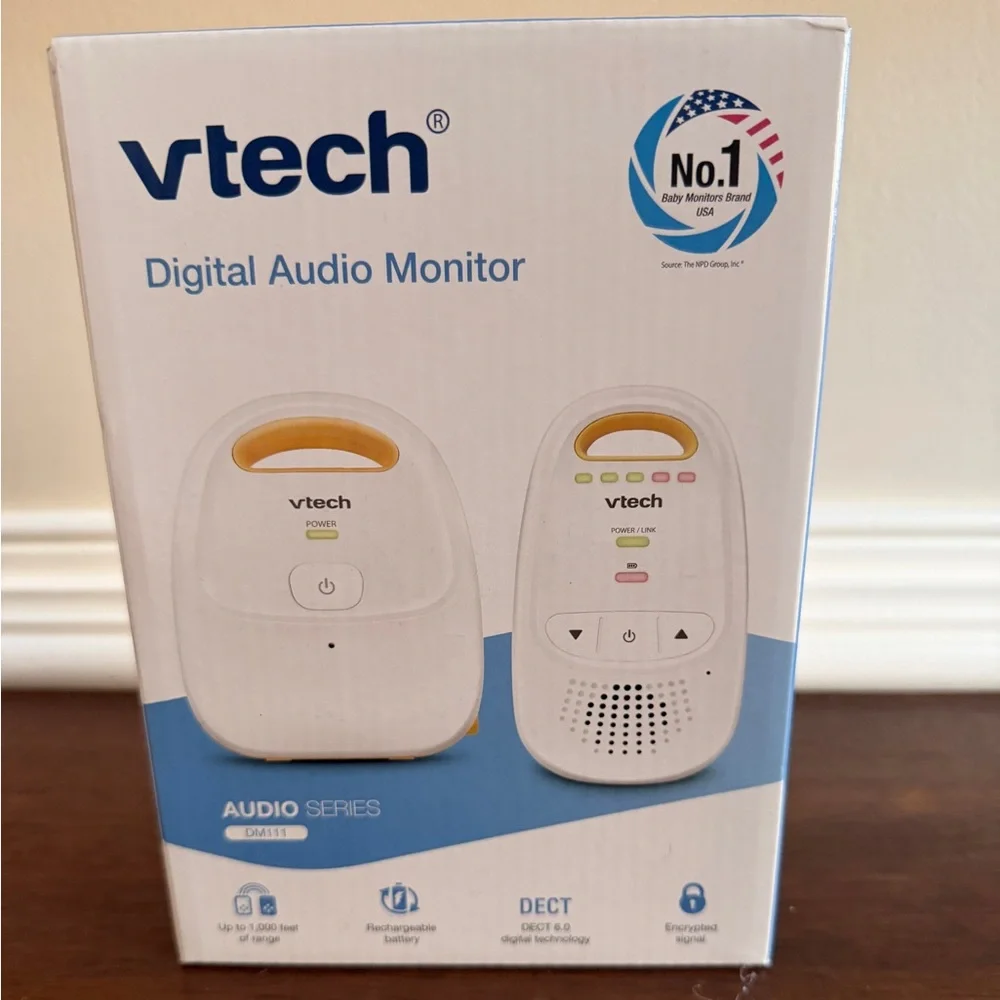 Like new VTech Audio Baby Monitor, used 1 Week - Picture 1 of 5